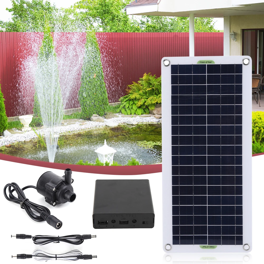 Solar Panel Monocrystalline - Pompa Solare Brushless 30W 800L/H DC